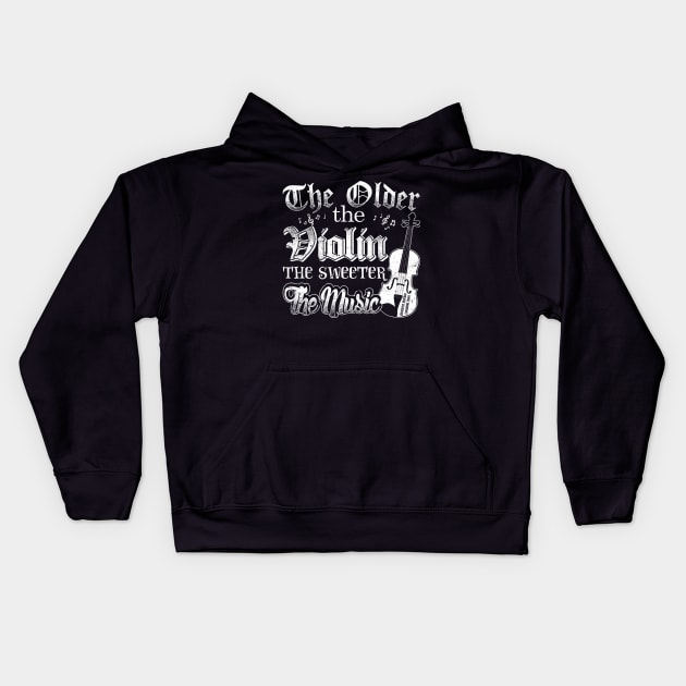 Lonesome dove: The older the violin the sweeter the music Kids Hoodie by AwesomeTshirts